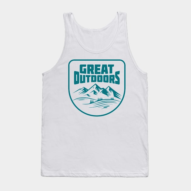 Great outdoors Tank Top by peace and love